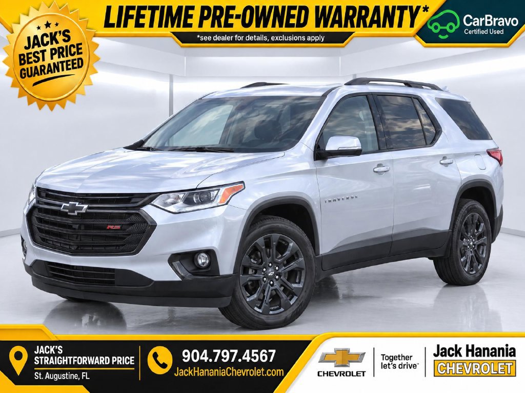 Used 2021 Chevrolet Traverse RS FWD image 3