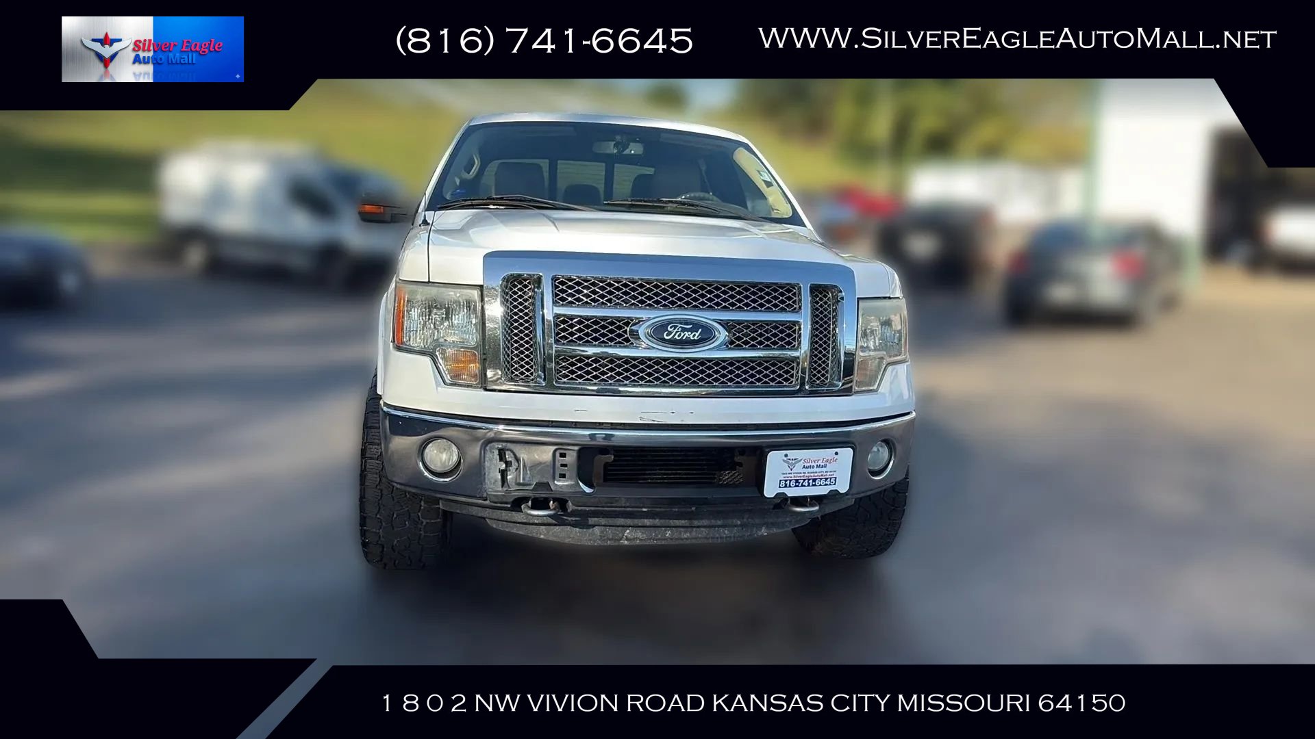 Used 2012 Ford F150 Lariat w/ Lariat Chrome Pkg AWD/4WD image 8
