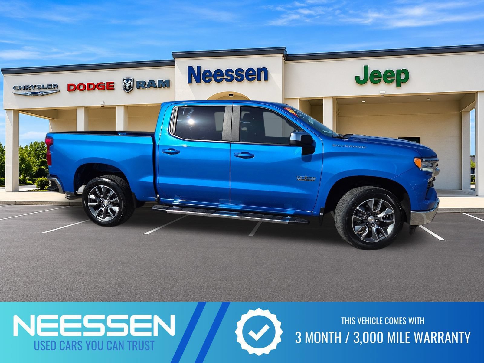 Used 2025 Chevrolet Silverado 1500 LT w/ Texas Edition Plus RWD image 1