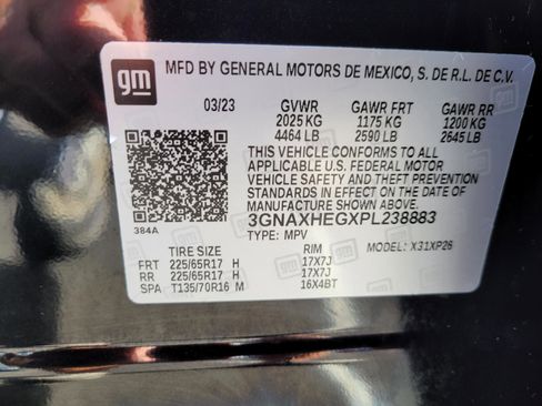 Used 2023 Chevrolet Equinox LS w/ LPO, Floor Liner Package image 29