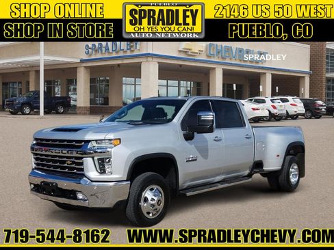 Used 2022 Chevrolet Silverado 3500 LTZ w/ LTZ Texas Edition AWD/4WD image 1