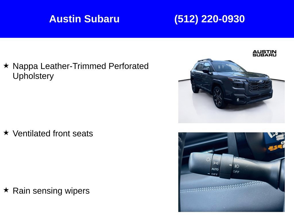 New 2026 Subaru Outback Touring XT AWD/4WD image 17