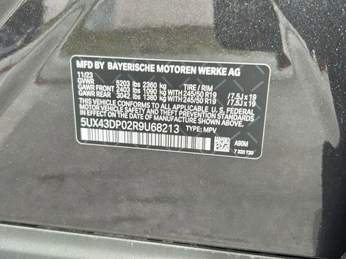 Used 2024 BMW X3 sDrive30i RWD image 52
