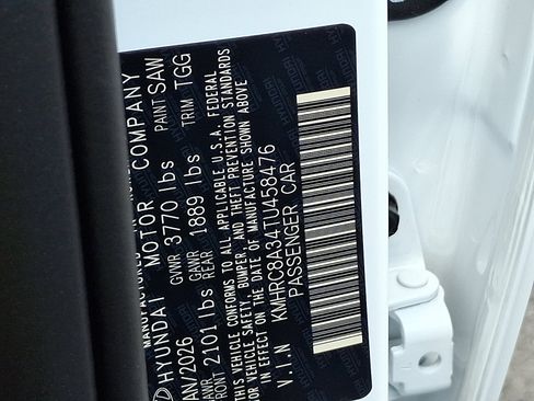New 2026 Hyundai Venue SEL FWD image 11