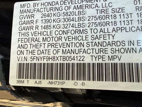 New 2026 Honda Passport TrailSport Elite image 18