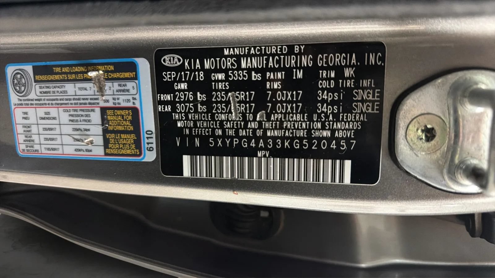 Used 2019 Kia Sorento L FWD image 28
