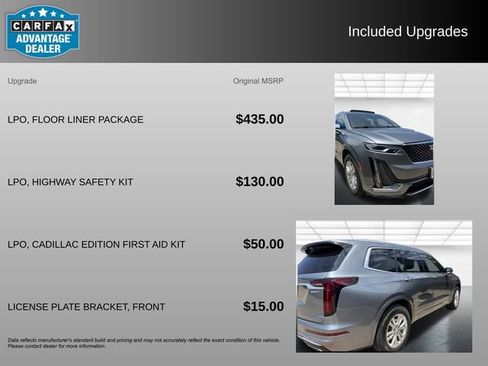 Used 2022 Cadillac XT6 Luxury w/ LPO, Floor Liner Package FWD image 3
