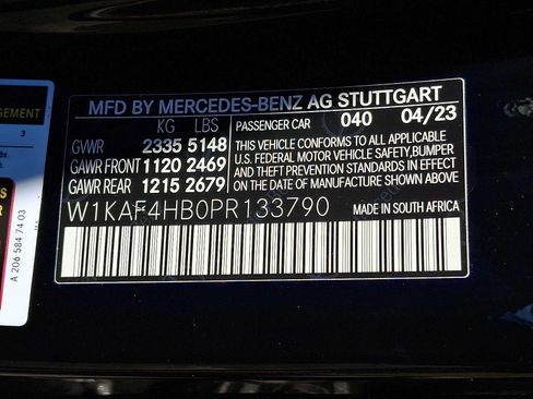 Certified 2023 Mercedes-Benz C 300 4MATIC Sedan image 25