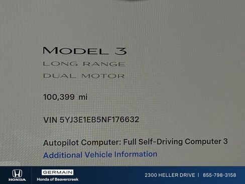 Used 2022 Tesla Model 3 Long Range image 12