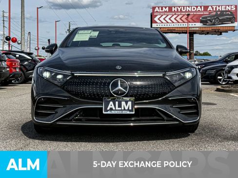 Used 2024 Mercedes-Benz EQS 580 4MATIC Sedan w/ Winter Package image 3