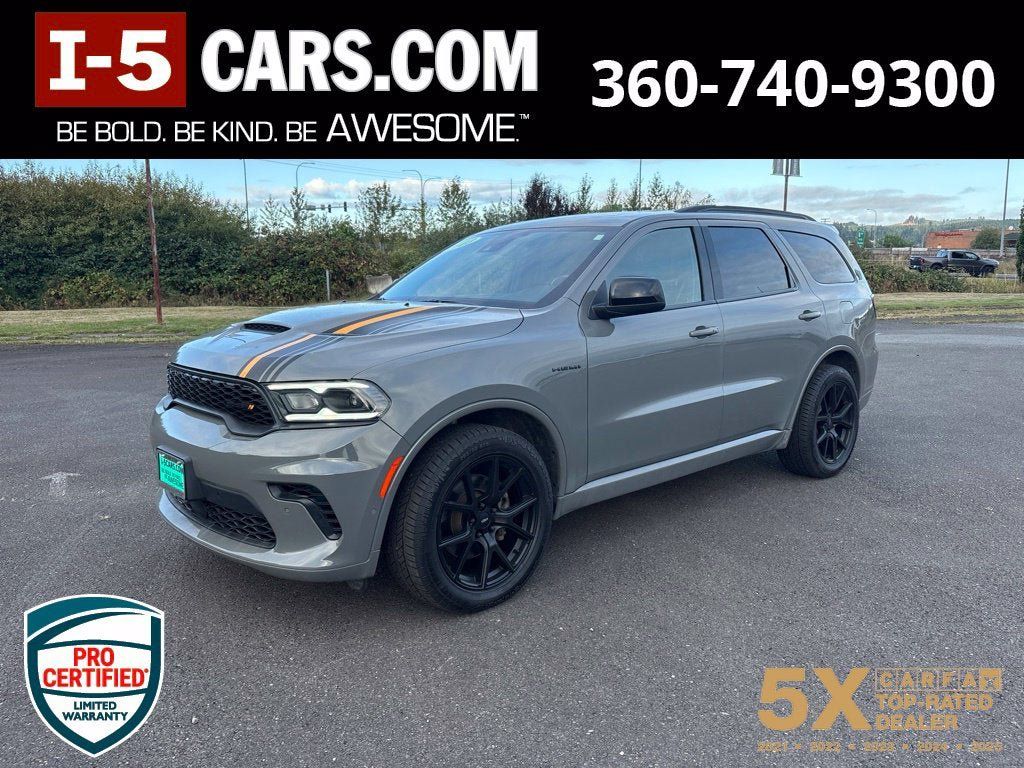 Used 2023 Dodge Durango R/T w/ Hemi Orange Plus Package AWD/4WD image 1