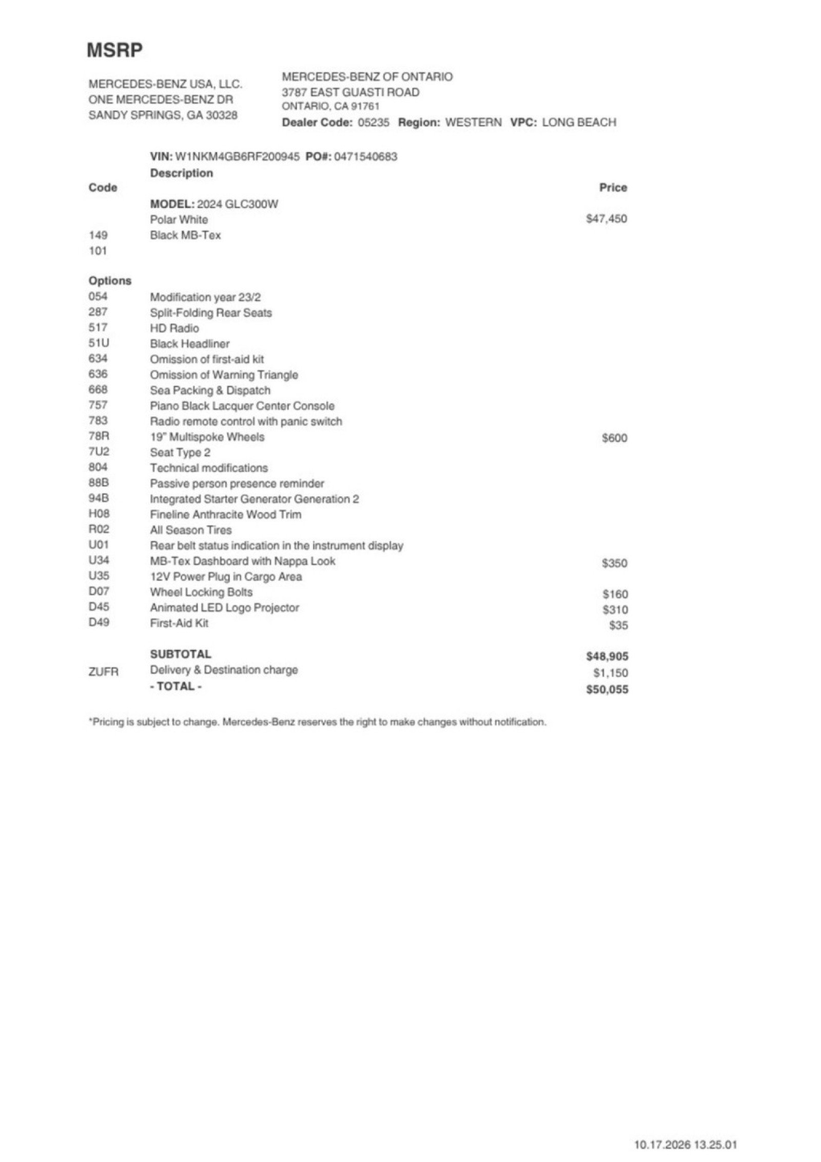 Certified 2024 Mercedes-Benz GLC 300 image 2