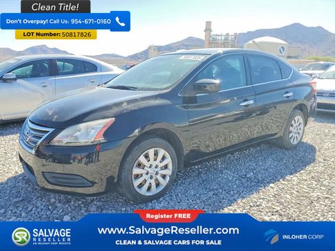 Used 2014 Nissan Sentra SV FWD image 1