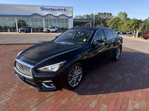Used 2023 INFINITI Q50 Luxe w/ Cargo Package image 1