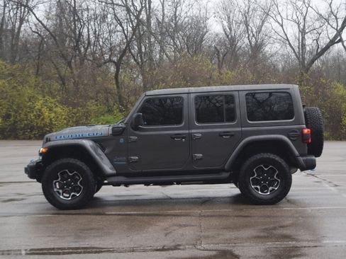 Used 2022 Jeep Wrangler Unlimited Rubicon 4xe w/ Steel Bumper Group image 23