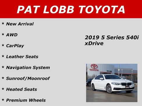 Used 2019 BMW 540i xDrive w/ Convenience Package image 38