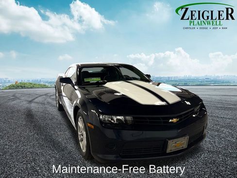 Used 2015 Chevrolet Camaro LS w/ White Rally Stripe Package RWD image 16