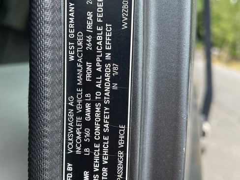 Used 1987 Volkswagen Vanagon GL RWD image 74