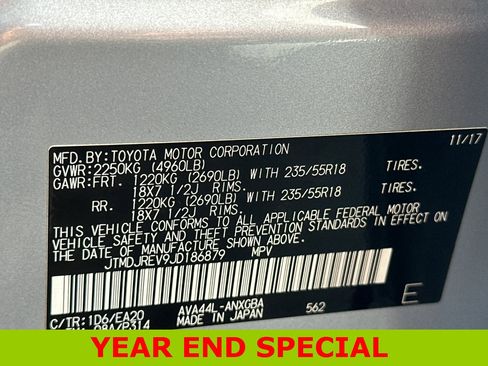 Used 2018 Toyota RAV4 Limited image 30