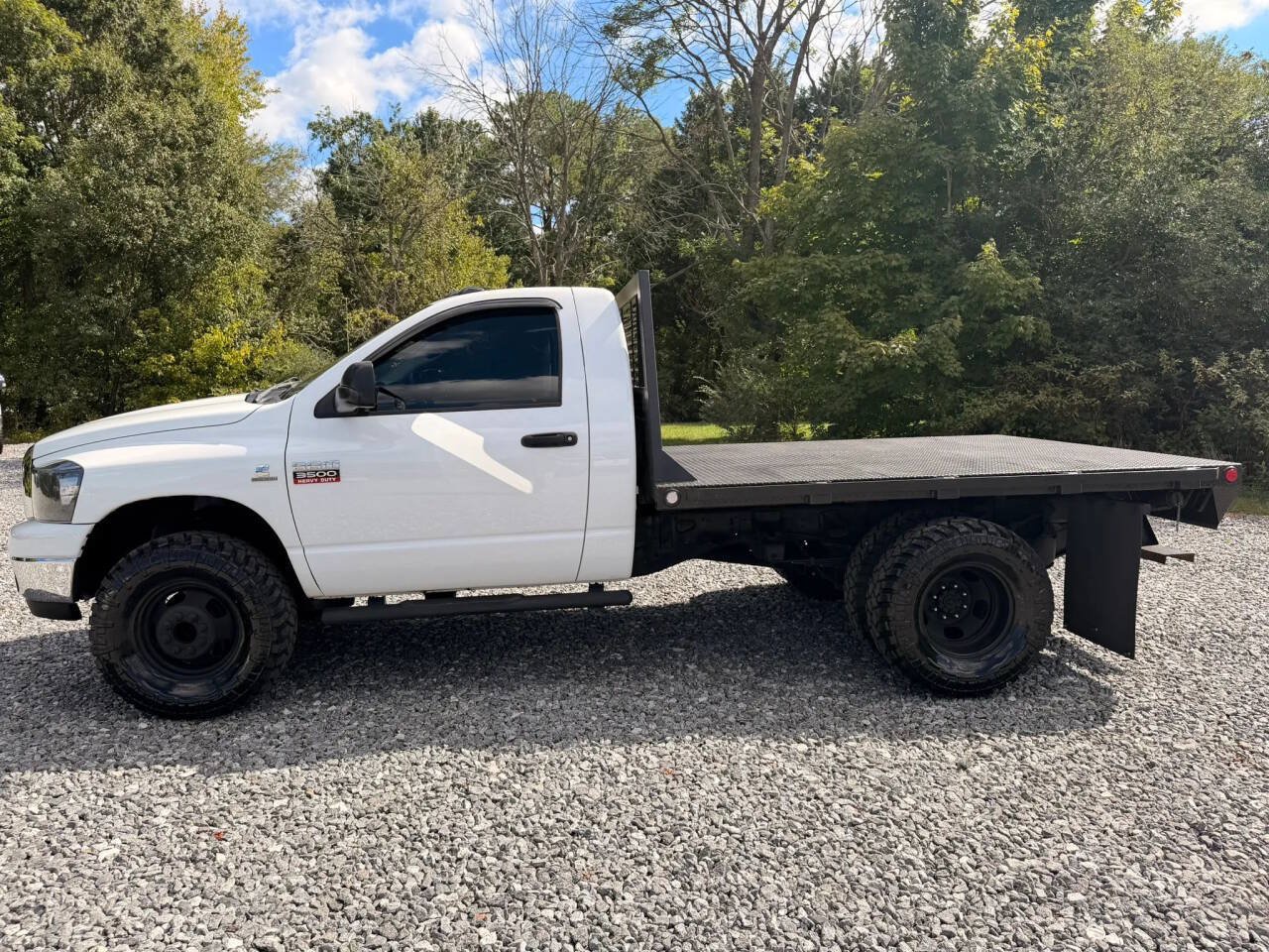 Used 2007 Dodge Ram 3500 Truck 4x4 Regular Cab DRW w/ Trailer Tow Prep Group image 4