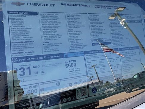 New 2026 Chevrolet TrailBlazer ACTIV w/ Convenience Package FWD image 22