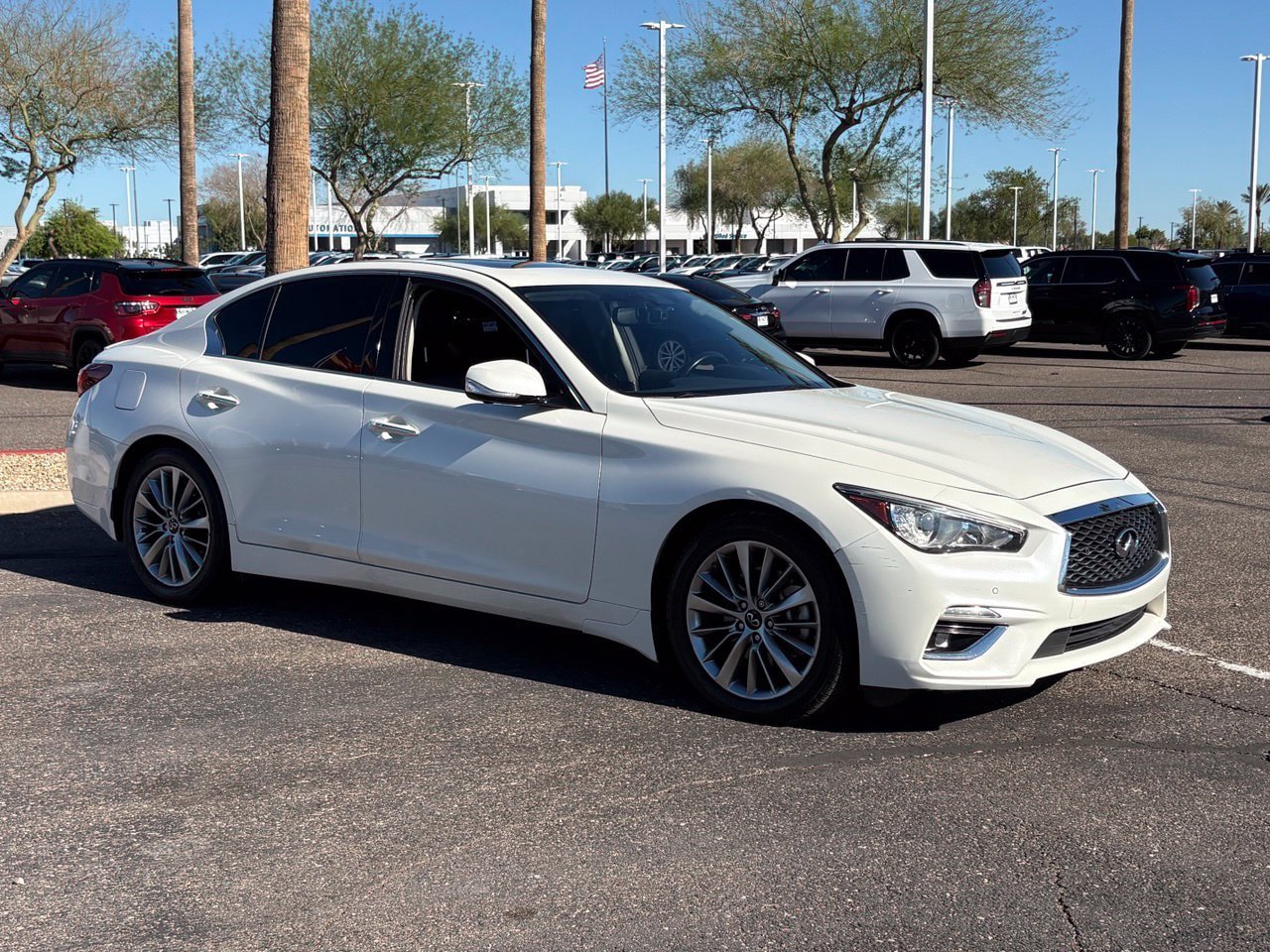 Used 2023 INFINITI Q50 Luxe w/ Cargo Package RWD image 8