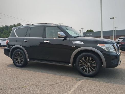 Used 2018 Nissan Armada Platinum w/ Captain Seat Package AWD/4WD image 2