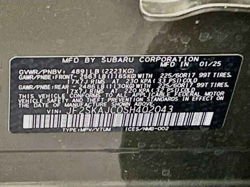 Used 2025 Subaru Forester Wilderness w/ Wilderness Package AWD/4WD image 34