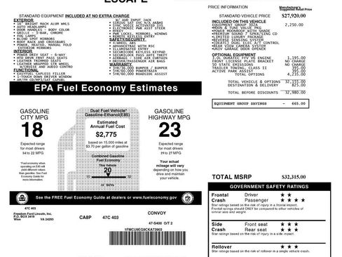 Used 2012 Ford Escape Limited AWD/4WD image 2