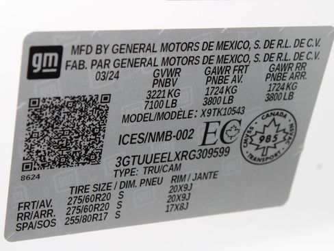 Used 2024 GMC Sierra 1500 AT4 image 83