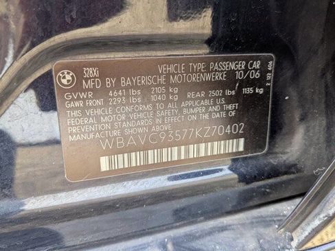 Used 2007 BMW 328xi Sedan image 41