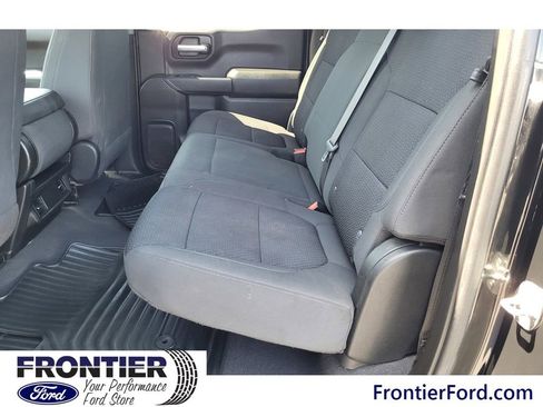 Used 2021 Chevrolet Silverado 1500 Custom w/ LPO, Dark Essentials Package RWD image 26