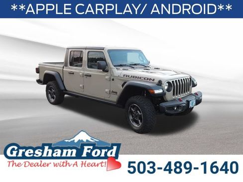 Used 2020 Jeep Gladiator Rubicon w/ Trailer Tow Package AWD/4WD image 8