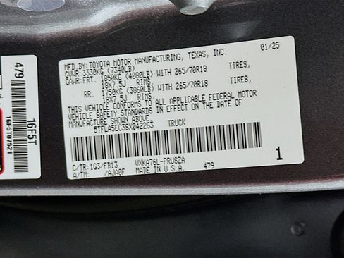 New 2025 Toyota Tundra SR5 image 31