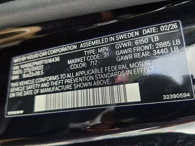 Used 2026 Volvo XC90 B6 Ultra w/ Lounge Package AWD/4WD image 15