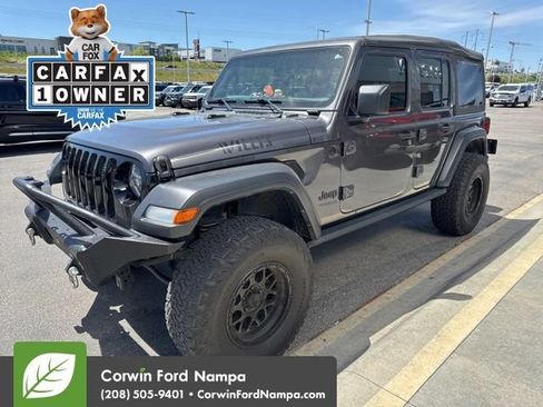 Used 2021 Jeep Wrangler Unlimited Sport AWD/4WD image 3