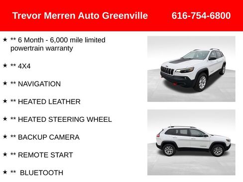 Used 2019 Jeep Cherokee Trailhawk w/ Comfort & Convenience Group AWD/4WD image 7