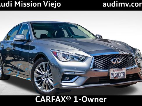 Used 2024 INFINITI Q50 Luxe w/ Cargo Package RWD image 1