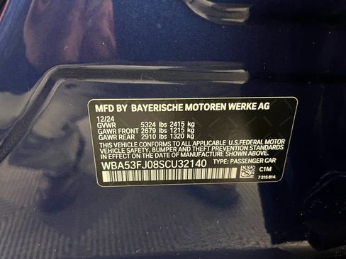 Certified 2025 BMW 530i xDrive AWD/4WD image 29