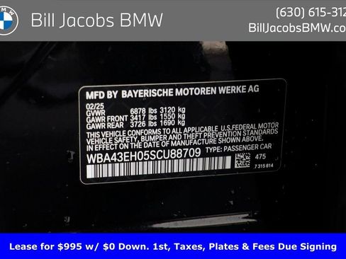 Certified 2025 BMW 750e xDrive image 27