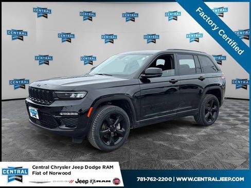 Certified 2023 Jeep Grand Cherokee Limited w/ Black Appearance Package image 1