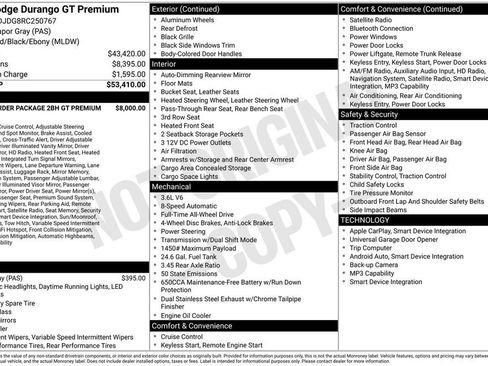 Used 2024 Dodge Durango GT AWD/4WD image 2