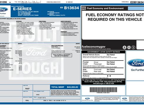 Used 2014 Ford E-350 and Econoline 350 XLT RWD image 8