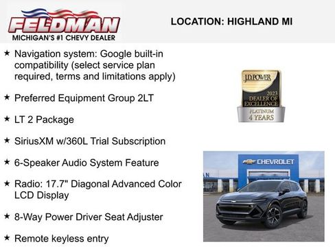 New 2026 Chevrolet Equinox EV LT image 3