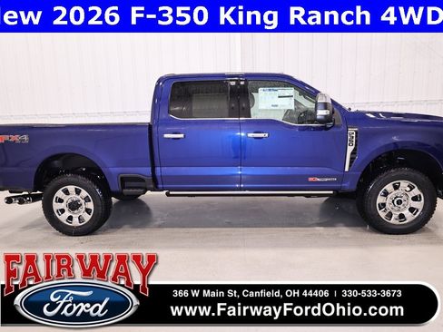 New 2026 Ford F350 King Ranch w/ Chrome Package image 1
