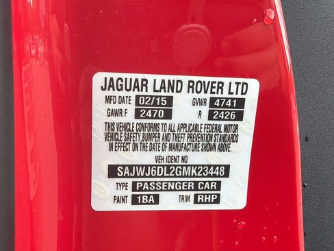 Used 2016 Jaguar F-TYPE R AWD/4WD image 33