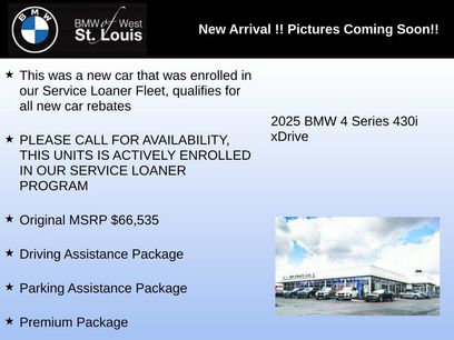 Used 2025 BMW 430i xDrive Convertible w/ Premium Package