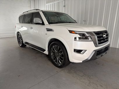 Used 2021 Nissan Armada Platinum w/ Captain's Chairs Package