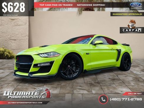 Used 2020 Ford Mustang GT Premium w/ Carbon Sport Interior Package RWD image 97