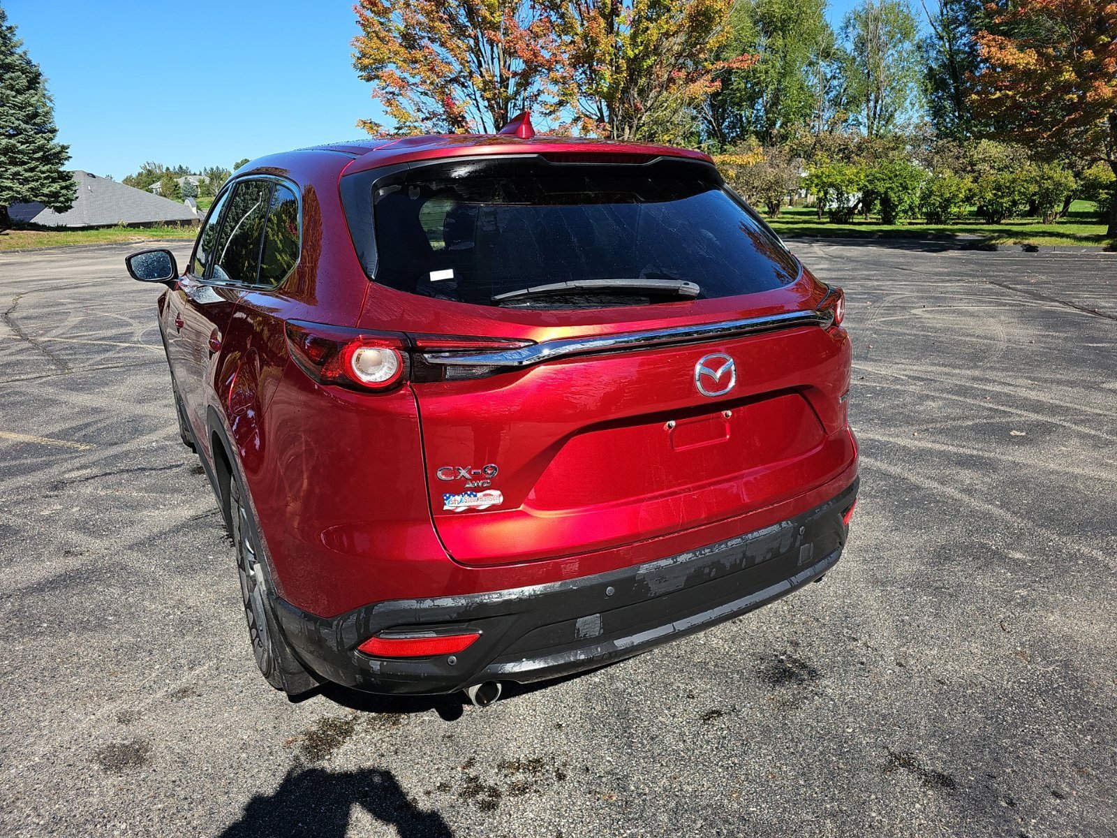 Used 2021 MAZDA CX-9 Touring w/ Touring Premium Package AWD/4WD image 3
